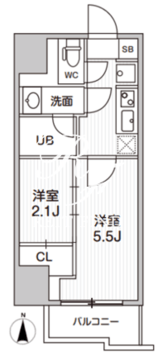 シーフォルム亀戸 901 間取り図