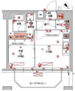 ハーモニーレジデンス山手サウス大塚 1001 間取り図