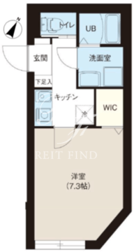 レピュア押上レジデンス 204 間取り図