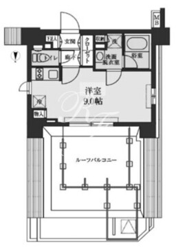 エスレジデンス清澄白河 902 間取り図