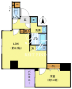 ジェノヴィア錦糸町スカイガーデン 403 間取り図