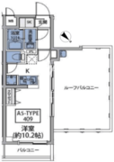 ルネサンスコート新宿余丁町 409 間取り図 ?>