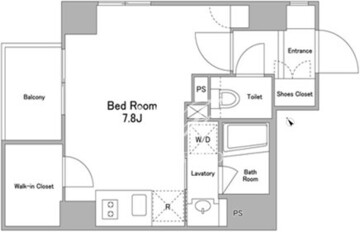 BPRレジデンス代々木初台 511 間取り図