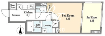 コンフォリア本駒込一丁目 307 間取り図