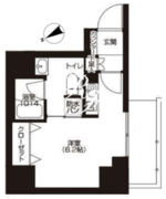 アーバネックス大森 1308 間取り図