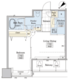 レジディアタワー上池袋 TW-509 間取り図