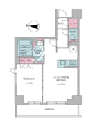 CORVAL住吉 601 間取り図