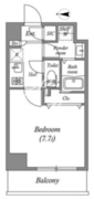 グランパセオ両国2 202 間取り図