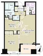 コクヨーレ日本橋 302 間取り図
