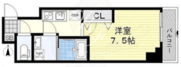 レピュア両国本所 502 間取り図