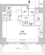 リルシアシティ森下 503 間取り図