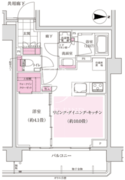 ディームス東陽町 406 間取り図