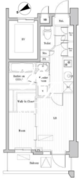 アークマーク大森町アジールコート 604 間取り図