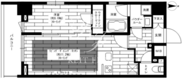 グランドコンシェルジュ吾妻橋 504 間取り図