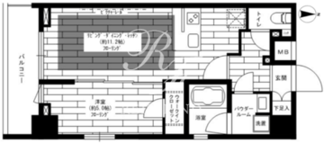 グランドコンシェルジュ吾妻橋 605 間取り図