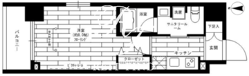 グランドコンシェルジュ吾妻橋 601 間取り図