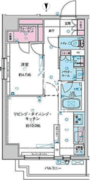 ジェノヴィア南千住4スカイガーデン 301 間取り図