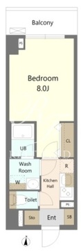 ジェノヴィア南千住4スカイガーデン 403 間取り図