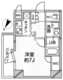 グランパセオ巣鴨 603 間取り図