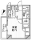 グランパセオ巣鴨 703 間取り図