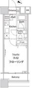 ファーストリアルタワー新宿 1604 間取り図