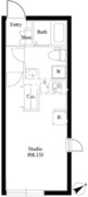 パセオ四ツ谷 402 間取り図