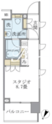 オーパスホームズ千駄木 1001 間取り図