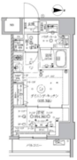アルテシモクレルトルテ 1106 間取り図