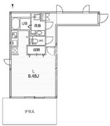 パセオ東新宿 205 間取り図