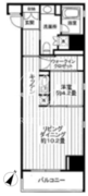 クロスレジデンス白金高輪 301 間取り図
