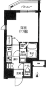アイル王子ノルド 1204 間取り図