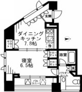 プライムアーバン四谷外苑東 1501 間取り図