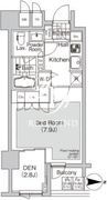 プライムアーバン池袋 1309 間取り図