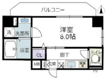 ジェイステージ南砂町パークサイド 507 間取り図