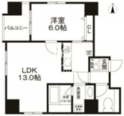 エスペランサK錦糸町 1203 間取り図