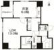 エスペランサK錦糸町 1203 間取り図