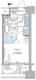 パークアクシス御茶ノ水ヒルトップ 1305 間取り図