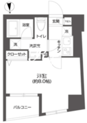 グランパセオ市谷甲良町 901 間取り図