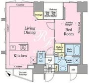 東神田テラスレジデンス 1001 間取り図