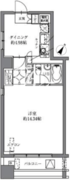 HF八丁堀レジデンス2 1102 間取り図