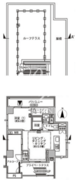 東雲キャナルコートCODAN 19-1406 間取り図