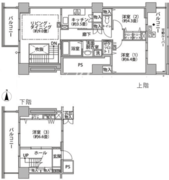 東雲キャナルコートCODAN 20-305 間取り図