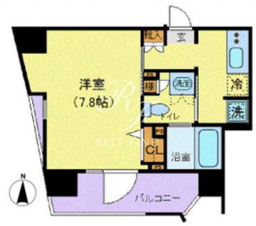 メイクスデザイン南青山 401 間取り図