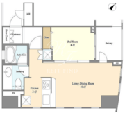 MG目黒駅前 1001 間取り図