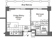 オーパスレジデンス恵比寿 512 間取り図