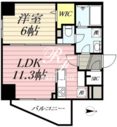 グランパセオ浅草 503 間取り図