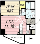 グランパセオ浅草 1003 間取り図