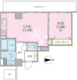 ブリスコート 402 間取り図