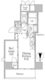 レジディア三軒茶屋3 301 間取り図