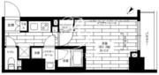 ステージファースト八丁堀 601 間取り図